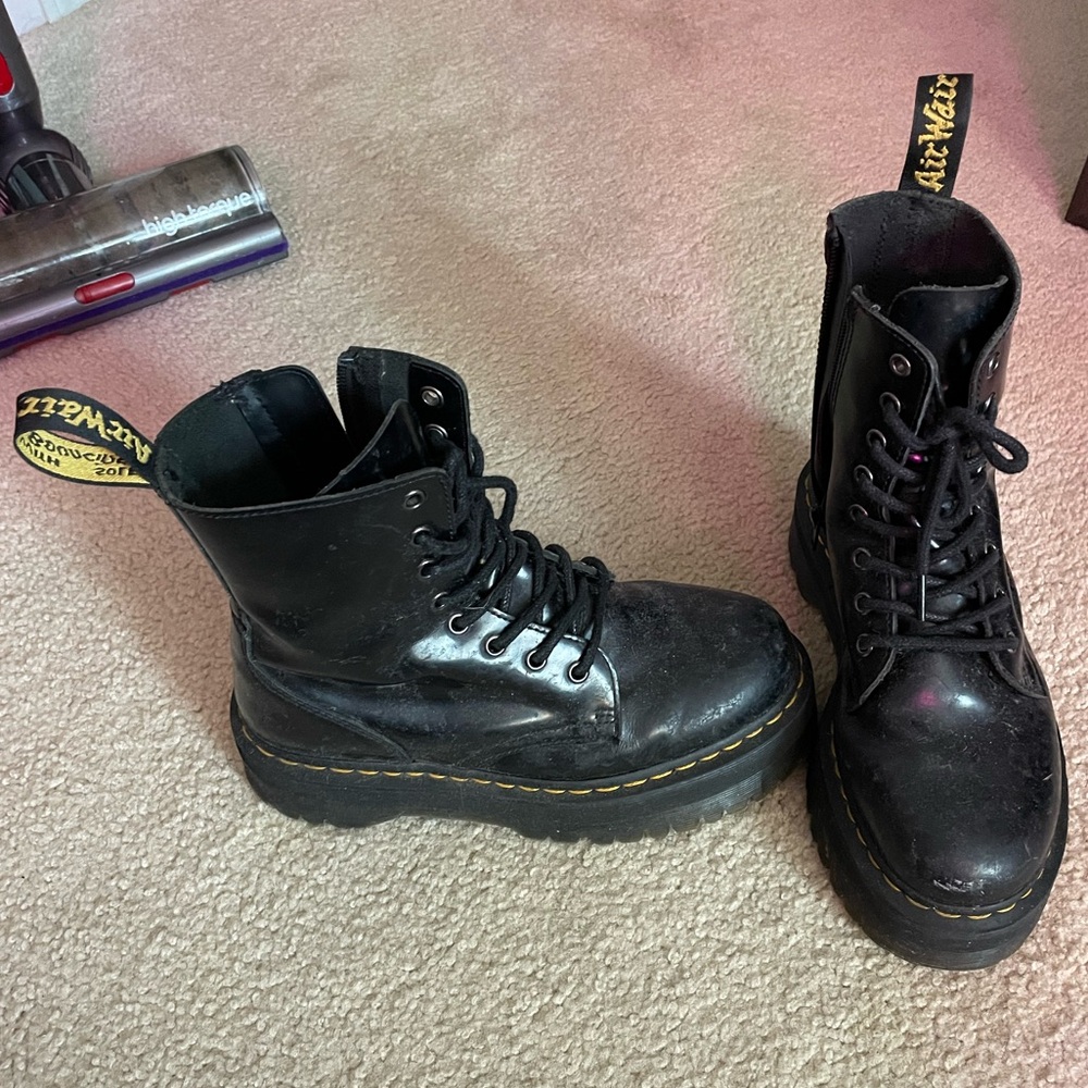 Glossy Doc Martens